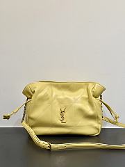 Okify YSL Jamie Small Bag Yellow Lambskin 26x18x12.5cm - 1