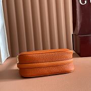 Okify Gucci Half Horsebit Bag Orange 19.5x19x9cm - 2