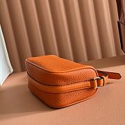 Okify Gucci Half Horsebit Bag Orange 19.5x19x9cm - 6