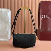 Okify Gucci Half Horsebit Bag Black 19.5x19x9cm - 5