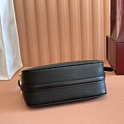 Okify Gucci Half Horsebit Bag Black 19.5x19x9cm - 3