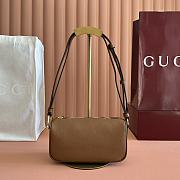 Okify Gucci Half Horsebit Bag Brown 19.5x19x9cm - 1