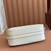 Okify Gucci Half Horsebit Bag White 19.5x19x9cm - 5