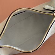 Okify Gucci Half Horsebit Bag White 19.5x19x9cm - 2