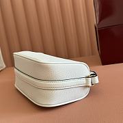 Okify Gucci Half Horsebit Bag White 19.5x19x9cm - 3