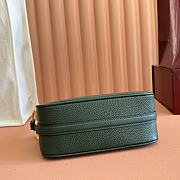 Okify Gucci Half Horsebit Bag Dark Green 19.5x19x9cm - 5
