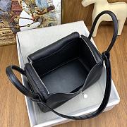 Okify Hermes Lindy 26 Clemence Bag Black 26cm - 5