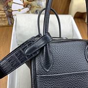 Okify Hermes Lindy 26 Clemence Bag Black 26cm - 4