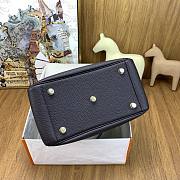 Okify Hermes Lindy 26 Clemence Bag Dark Brown 26cm - 4