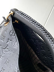 Okify Louis Vuitton Artsy MM Bag Black Embossed M41066 42x30x18cm - 3