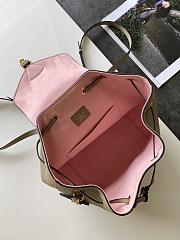 Okify Louis Vuitton Montsouris PM Beige Backpack M45410 33x27.5x14cm - 3