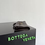 Okify Bottega Veneta Andiamo Clutch Bag Dark Brown Lambskin 31x13x3cm - 6