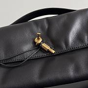 Okify Bottega Veneta Andiamo Clutch Bag Black Lambskin 31x13x3cm - 5