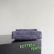 Okify Bottega Veneta Giorno Bag Purple Suede 33x19x8cm - 3