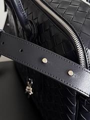 Okify Bottega Veneta Getaway Briefcase Black 39x28.5x8cm - 3