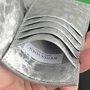 Okify Bottega Veneta Silver Wallet 13.3x9.5cm - 4