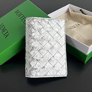 Okify Bottega Veneta Silver Wallet 13.3x9.5cm - 1