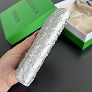 Okify Bottega Veneta Silver Wallet 13.3x9.5cm - 6