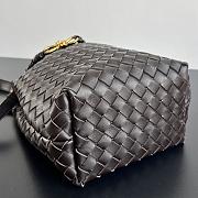 Okify Bottega Veneta Andiamo Bucket Bag Dark Brown 25x18.5x11cm - 4