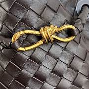 Okify Bottega Veneta Andiamo Bucket Bag Dark Brown 25x18.5x11cm - 5