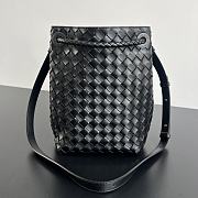 Okify Bottega Veneta Andiamo Bucket Bag Black 25x18.5x11cm - 6