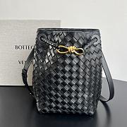 Okify Bottega Veneta Andiamo Bucket Bag Black 25x18.5x11cm - 1