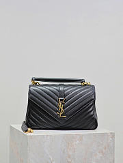 Okify YSL Monogram College Bag Black 24x17x6.5cm - 1