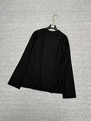 Okify Acne Studio Black Long Sleeve T-shirt  - 3