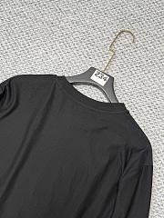 Okify Acne Studio Black Long Sleeve T-shirt  - 4