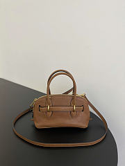 Okify MiuMiu Adventure Mini Bag Brown 21x13x8cm - 5