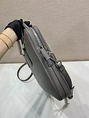 Okify Prada Gray Briefcase Bag 2VE0368 37x28x3.5cm - 5