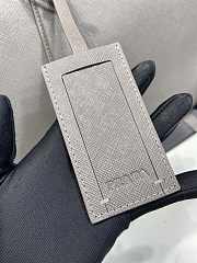 Okify Prada Saffiano Duffle Bag Gray 2VC018 50x27.5x25cm - 5