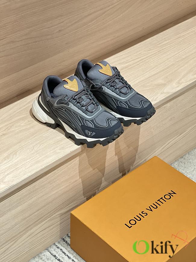 Okify Louis Vuitton Gray Men Sneakers 28199 - 1