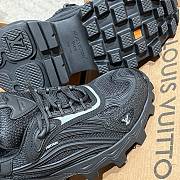 Okify Louis Vuitton Black Men Sneakers 28200 - 5