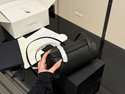 Okify CC 2026 Preppy Coco Small Bowling Bag Black Caviar 21x11cm - 6