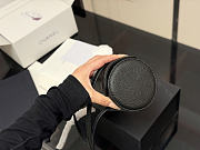 Okify CC 2026 Preppy Coco Small Bowling Bag Black Caviar 21x11cm - 2