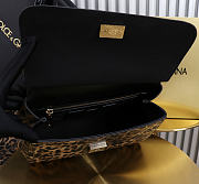 Okify Dolce & Gabbana Sicily Large Bag Leopard 25x20x12cm - 5
