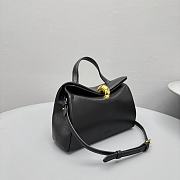 Okify Jacquemus Valerie Bag Black 23x16x7cm - 2