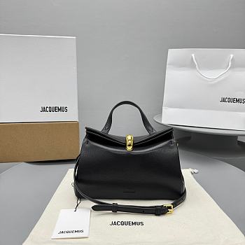 Okify Jacquemus Valerie Bag Black 23x16x7cm