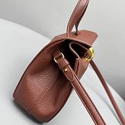 Okify Jacquemus Valerie Bag Brown 23x16x7cm - 5