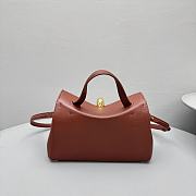 Okify Jacquemus Valerie Bag Brown 23x16x7cm - 6