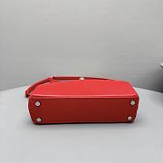 Okify Jacquemus Valerie Bag Red 23x16x7cm - 4