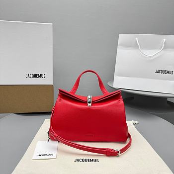 Okify Jacquemus Valerie Bag Red 23x16x7cm