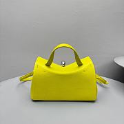 Okify Jacquemus Valerie Bag Lime Green 23x16x7cm - 5