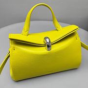 Okify Jacquemus Valerie Bag Lime Green 23x16x7cm - 2