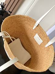 Okify Celine Classic Panier Bag White 30x22x14cm - 5