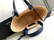 Okify Celine Teen Classic Panier Navy Blue 22x21.5x13cm - 5