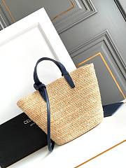 Okify Celine Teen Classic Panier Navy Blue 22x21.5x13cm - 3