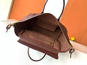 Okify Celine 2026 New Luggage Bag Brown 36x22x16cm - 4