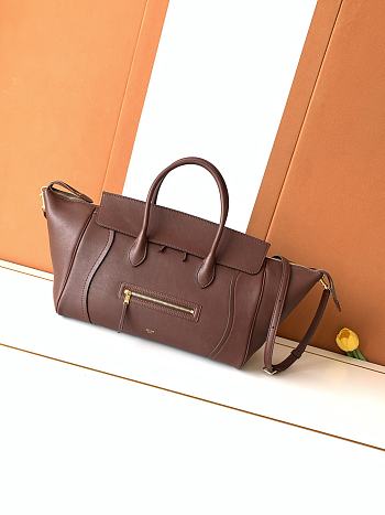 Okify Celine 2026 New Luggage Bag Brown 36x22x16cm